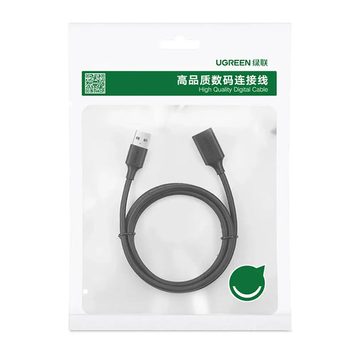 Ugreen extension USB 2.0 adapter 0.5m black (US103) - Cell phone cables<<<HurtelXML