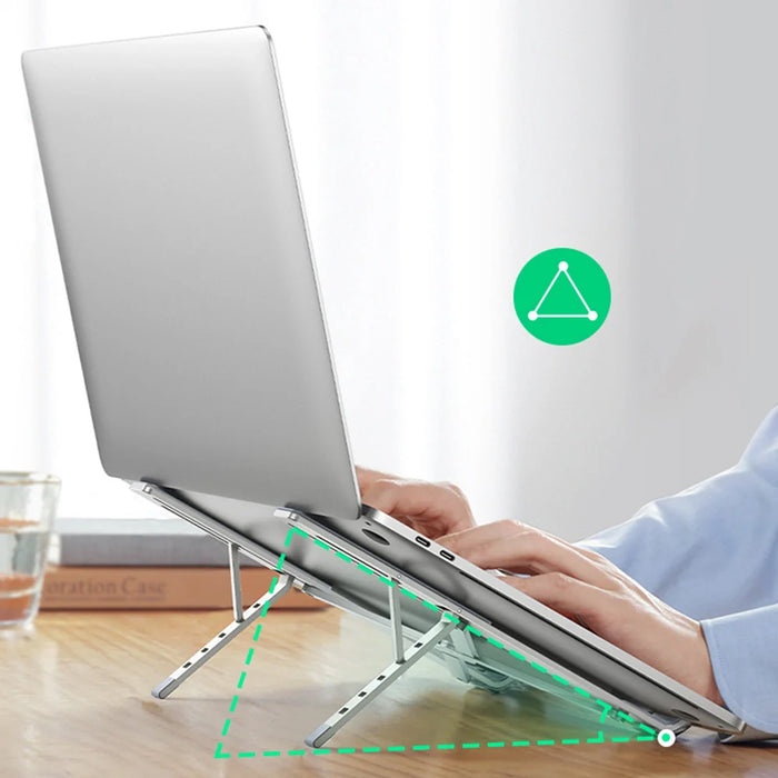 Ugreen foldable adjustable laptop stand silver (LP451) - Stands and tables for laptops<<<HurtelXML&&&Стойки за