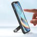 Ugreen Fusion Kickstand Case iPhone 13 Hard Cover with Gel Frame and Stand black (90152) - Cell phone cases