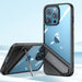 Ugreen Fusion Kickstand Case iPhone 13 Hard Cover with Gel Frame and Stand black (90152) - Cell phone cases