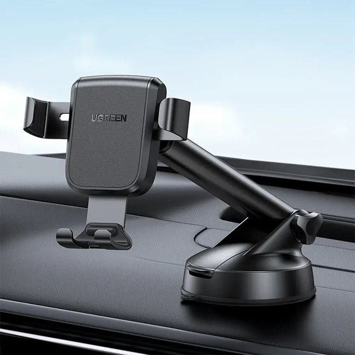 Ugreen gravity phone holder for dashboard cockpit black (LP200 60990B) - Cell phone holders<<<HurtelXML&&&Стойки за
