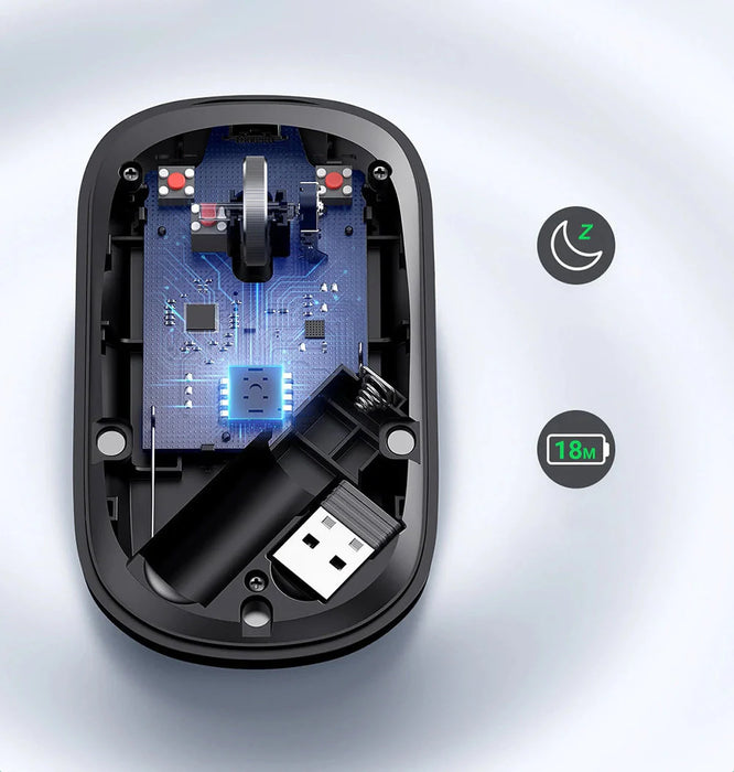 Ugreen handy wireless mouse USB green (MU001) - Other office accessories<<<HurtelXML&&&Exhibition product<<<HurtelXML