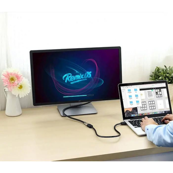 Ugreen HD107 10140 HDMI (Male) - HDMI (Female) 4K Cable 0.5 m - Black - Video cables<<<HurtelXML