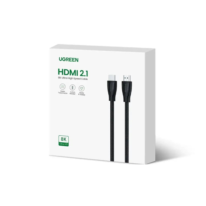 Ugreen HD140 80401 HDMI 2.1 / HDMI 2.1 1m Cable - Black - Video cables<<<HurtelXML