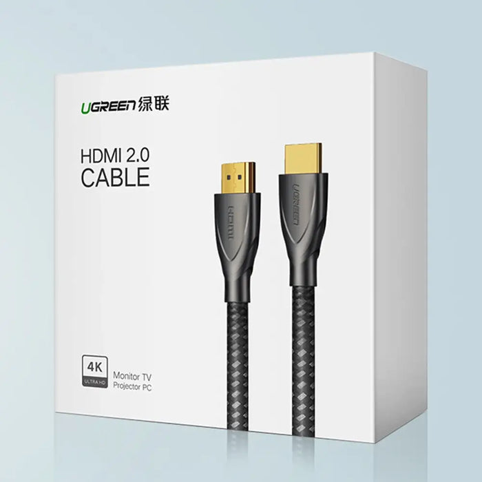 Ugreen HDMI 2.0 4K UHD cable 2m black (HD131) - Video cables<<<HurtelXML