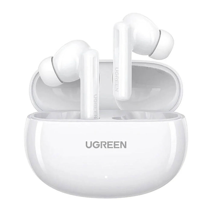 Ugreen HiTune T6 wireless headphones with ANC function + USB-A - USB-C cable - white - Headphones