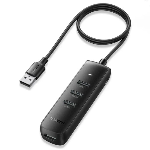 Ugreen HUB USB Type A splitter - 4x USB 3.2 Gen 1 black (CM416 80657) - USB hubs<<<HurtelXML
