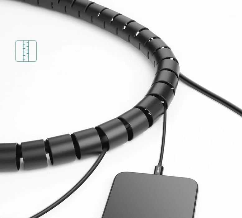 Ugreen LP121 30820 cover cable organizer 5m - black - Cable organizers<<<HurtelXML