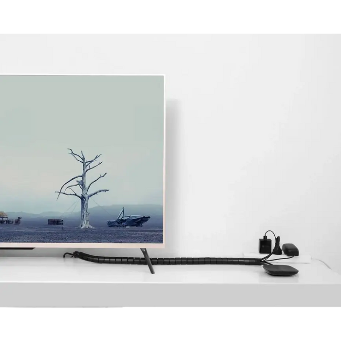 Ugreen LP121 cover 30818 cable organizer 1.5m - black - Cable organizers<<<HurtelXML&&&Окабелени Мрежи<<<Компютър Мрежи