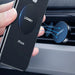 Ugreen LP123 30836 round metal plates for magnetic phone holders - black (2 pcs.) - Cell phone holders<<<HurtelXML