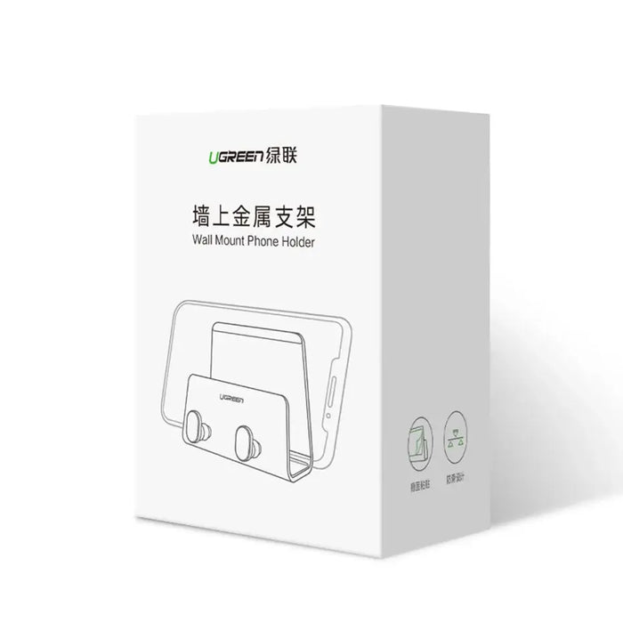 Ugreen LP193 metal wall holder for smartphone / tablet 4-9.7’’ - silver - Cell phone holders<<<HurtelXML