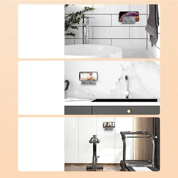 Ugreen LP193 metal wall holder for smartphone / tablet 4-9.7’’ - silver - Cell phone holders<<<HurtelXML