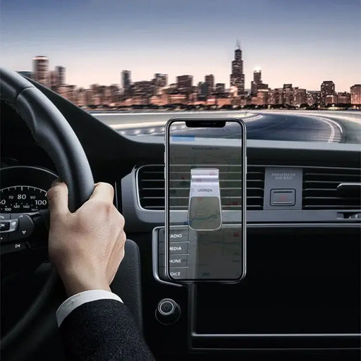 Ugreen magnetic car holder for the ventilation grille silver (LP290) - Cell phone holders<<<HurtelXML&&&Стойки за