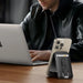 Ugreen Magnetic Wallet 45166 magnetic MagSafe with stand and finger holder - black - Cell phone cases