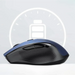 Ugreen MU006 optical wireless USB mouse 2.4GHz 4000 DPI - blue - Other office accessories<<<HurtelXML