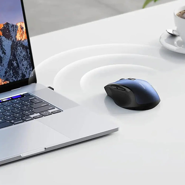 Ugreen MU006 Wireless Optical Mouse USB 2.4GHz / Bluetooth 5.0 4000 DPI - Blue - Other office accessories<<<HurtelXML