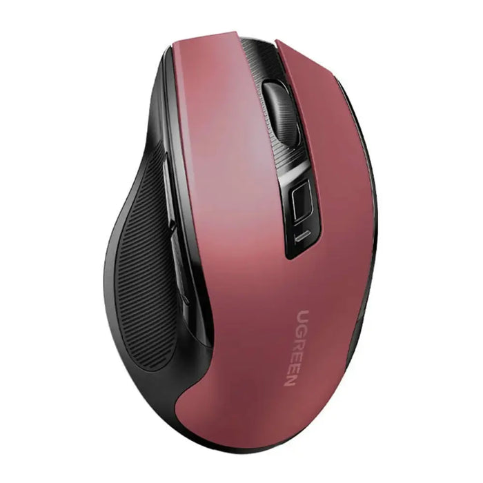 Ugreen MU006 wireless optical mouse USB 2.4GHz / Bluetooth 5.0 4000 DPI - red - Other office accessories<<<HurtelXML