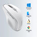 Ugreen MU101 ergonomic wireless mouse Bluetooth / 2.4 GHz - white - Other office accessories<<<HurtelXML