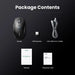 Ugreen MU103 Bluetooth 5.0 computer mouse / 2.4GHz USB receiver - black - Other office accessories<<<HurtelXML