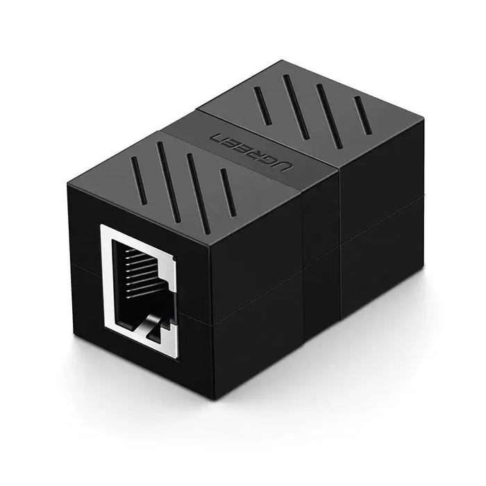 Ugreen Network Connector Ethernet RJ45 10 Gbps Network Cable Connector Black (NW114 20390) - Network