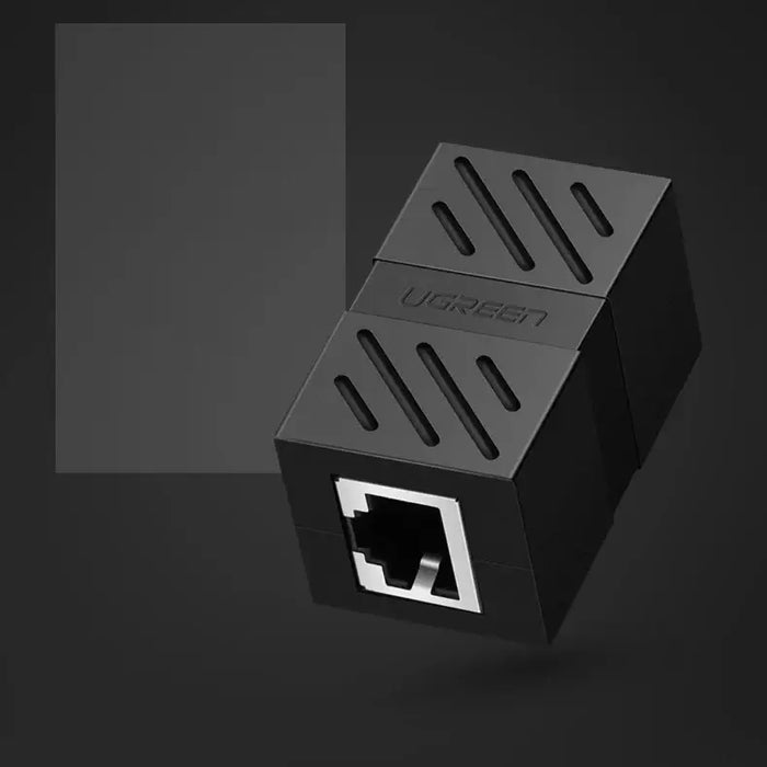 Ugreen Network Connector Ethernet RJ45 10 Gbps Network Cable Connector Black (NW114 20390) - Network