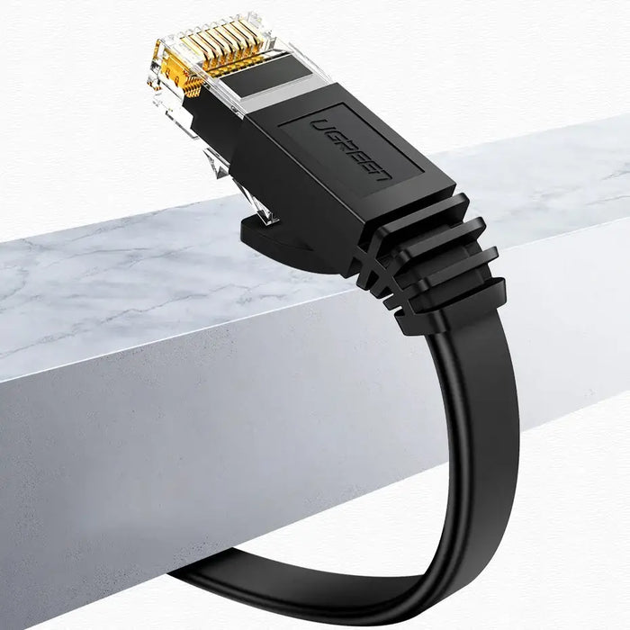 Ugreen NW102 50172 flat LAN Ethernet cable Cat. 6 0.5m - black - Network cables<<<HurtelXML