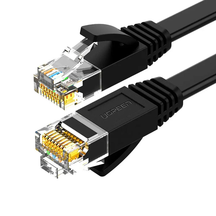 Ugreen NW102 50174 flat LAN Ethernet cable Cat. 6 2m - black - Network cables<<<HurtelXML