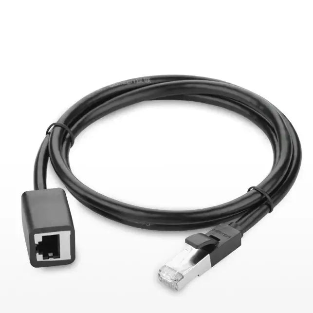 Ugreen NW112 11281 Network Ethernet Cable RJ45 (Female) - RJ45 (Male) F/UTP Cat. 6 1 Gbps 2m - black - Network