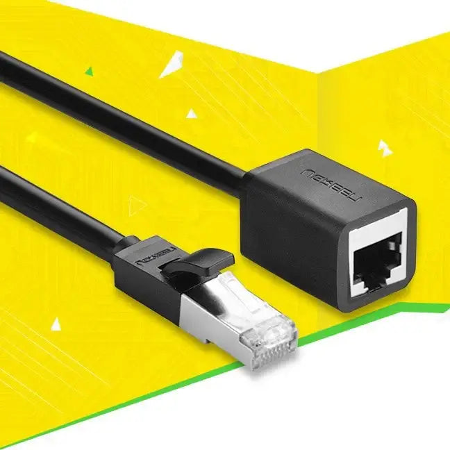 Ugreen NW112 11282 Network Ethernet Cable RJ45 (Female) - RJ45 (Male) F/UTP Cat. 6 1 Gbps 3m - black - Network
