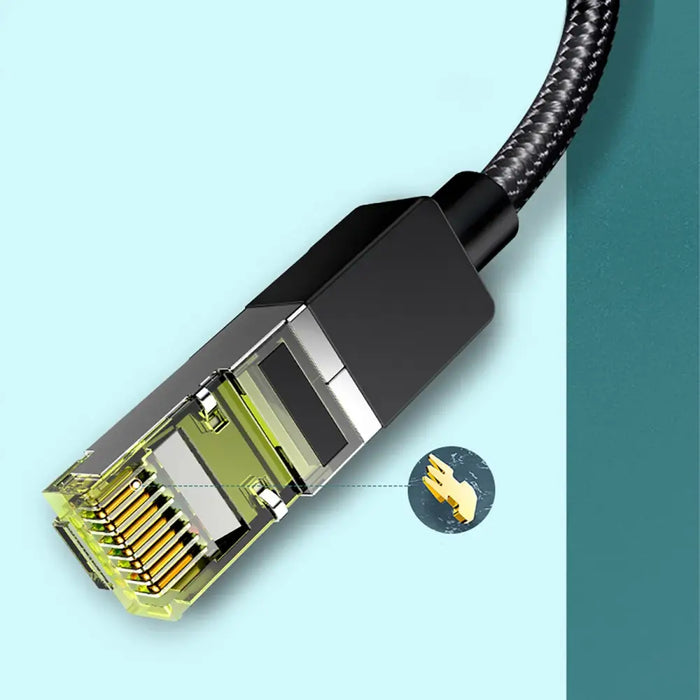 Ugreen NW150 80423 Ethernet RJ45 Cat 7 10Gbps Cable 2m - Black - Network cables<<<HurtelXML