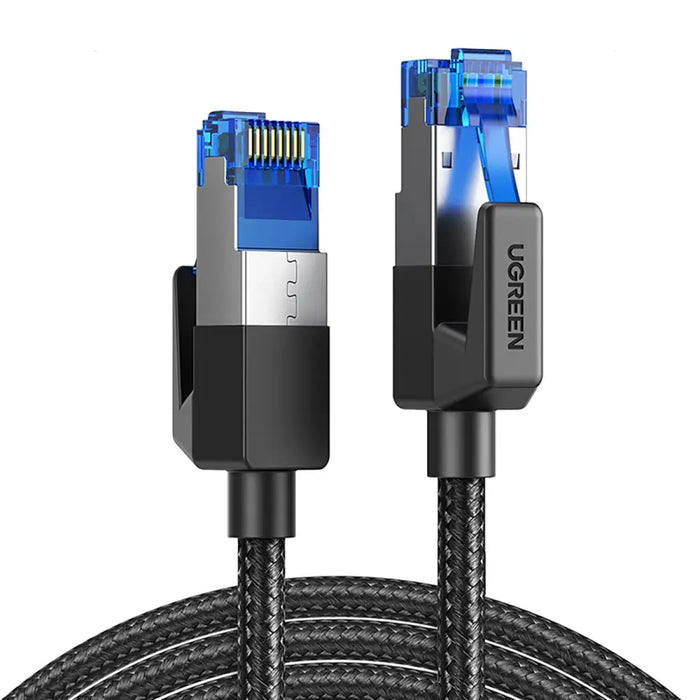 Ugreen NW153 Ethernet RJ45 Cat8 Cable Copper Core 1.5m - Black - Network cables<<<HurtelXML