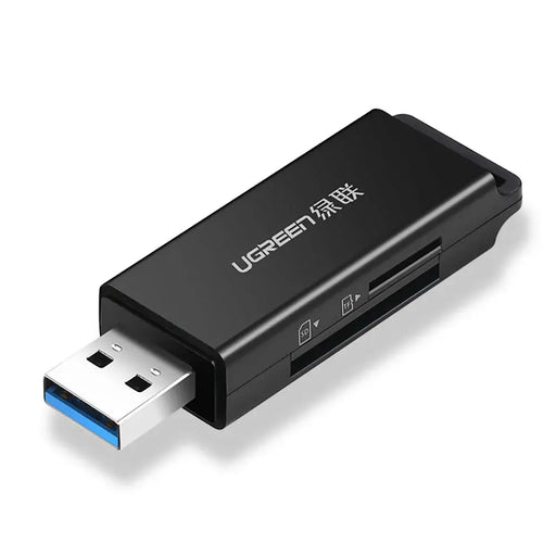 Ugreen Portable TF/SD Card Reader for USB 3.0 Black (CM104) - Flash card readers<<<HurtelXML