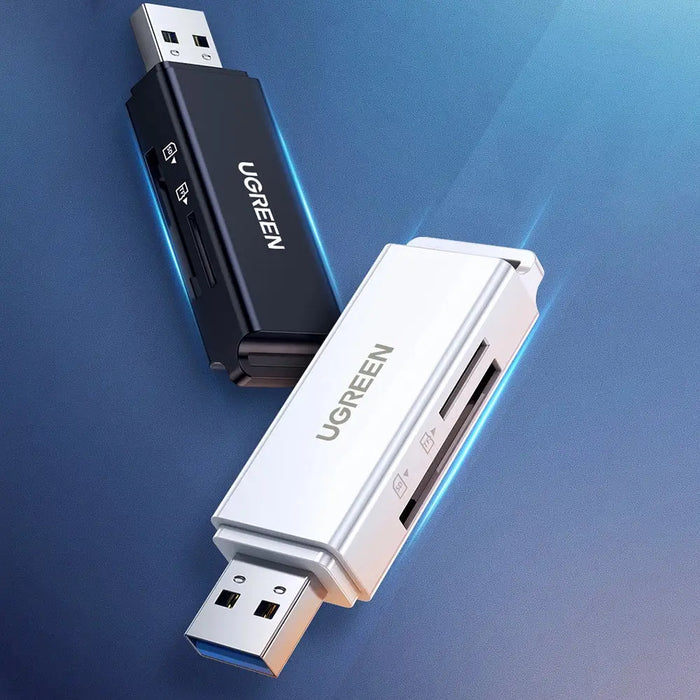 Ugreen Portable TF/SD Card Reader for USB 3.0 Black (CM104) - Flash card readers<<<HurtelXML