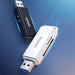 Ugreen Portable TF/SD Card Reader for USB 3.0 Black (CM104) - Flash card readers<<<HurtelXML
