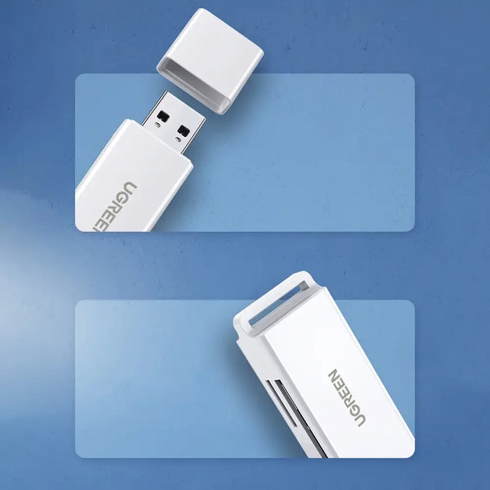 Ugreen Portable TF/SD Card Reader for USB 3.0 Black (CM104) - Flash card readers<<<HurtelXML