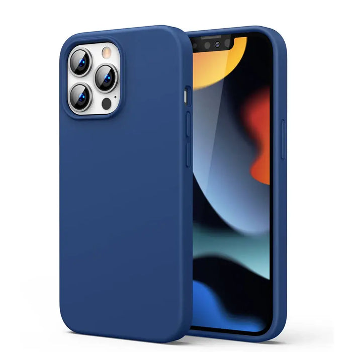 Ugreen Protective Silicone Case rubber flexible silicone case cover for iPhone 13 Pro blue - Cell phone cases