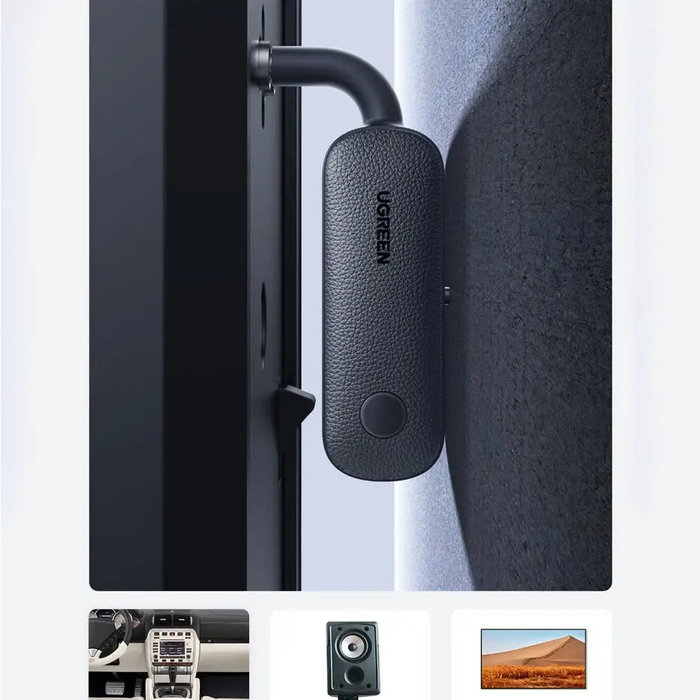 Ugreen receiver bluetooth transmitter mini jack 3.5mm black (CM403) - Audio adapters<<<HurtelXML&&&Exhibition