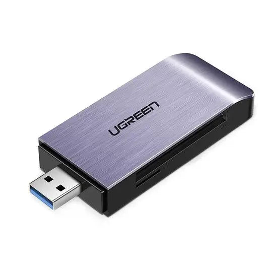 Ugreen SD / micro SD / CF / MS card reader for USB 3.0 gray (50541) - Flash card readers<<<HurtelXML
