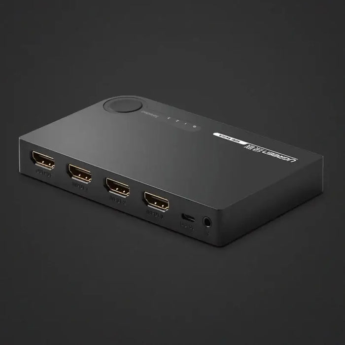 Ugreen switch splitter switch HDMI - 3x HDMI 3D 4K 7.5 Gbps 36 bit per channel black (40234) - KVM switches<<<HurtelXML