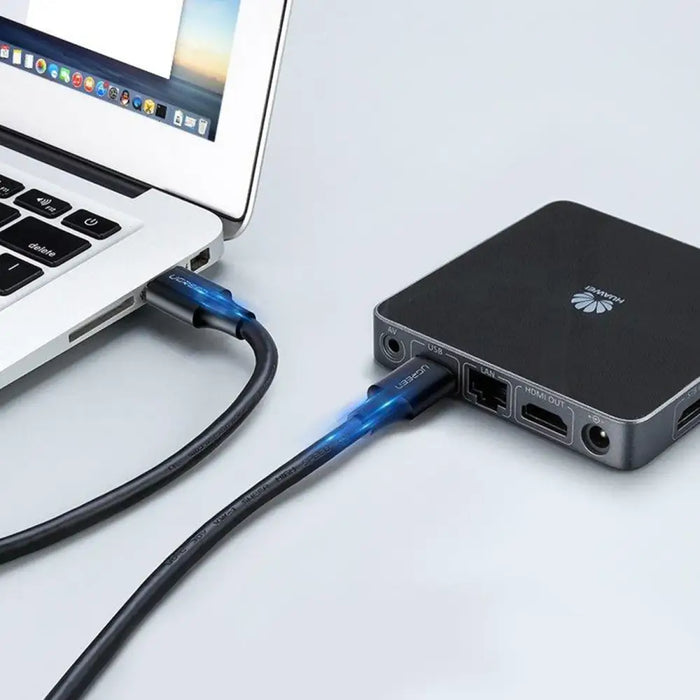 Ugreen US128 10370 USB-A 3.0 / USB-A 3.0 5Gb/s cable 1m - black - Cell phone cables<<<HurtelXML