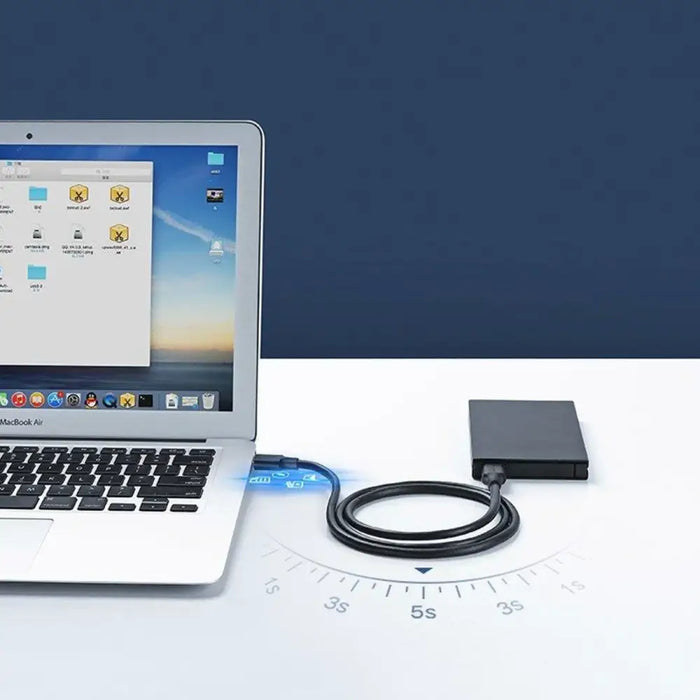 Ugreen US128 10370 USB-A 3.0 / USB-A 3.0 5Gb/s cable 1m - black - Cell phone cables<<<HurtelXML