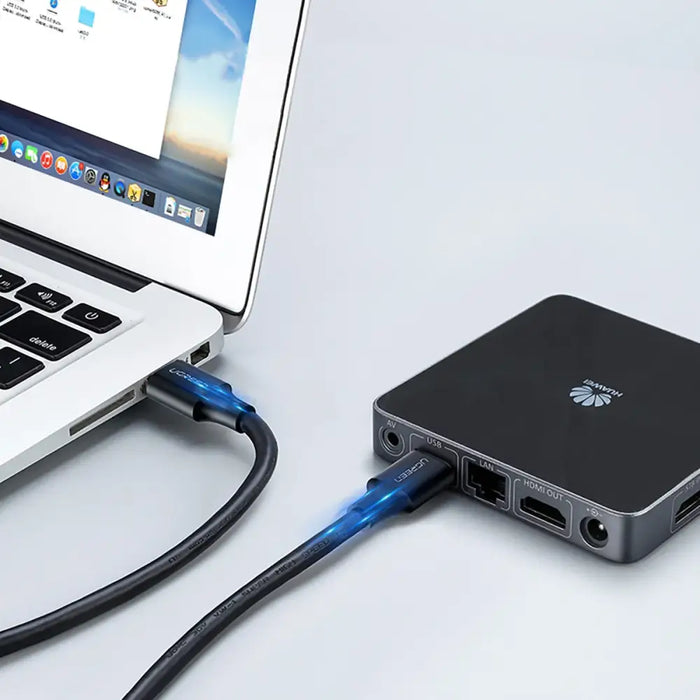 Ugreen US128 90576 USB-A 3.0 / USB-A 3.0 5Gb/s cable 3m - black - Cell phone cables<<<HurtelXML