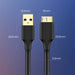 Ugreen US130 10841 USB-A 3.0 - micro USB-B cable 1m - black - Cell phone cables<<<HurtelXML