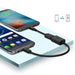 Ugreen US133 10396 micro USB (male) / USB-A (female) OTG cable flat 0.15m - black - Cell phone cables<<<HurtelXML