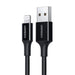 Ugreen US155 80822 USB-A / Lightning MFi 2.4A cable 1m - black - Cell phone cables<<<HurtelXML