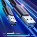 Ugreen US184 20881 USB-A 3.0 / USB-C 3A cable 0.5m - black - Cell phone cables<<<HurtelXML
