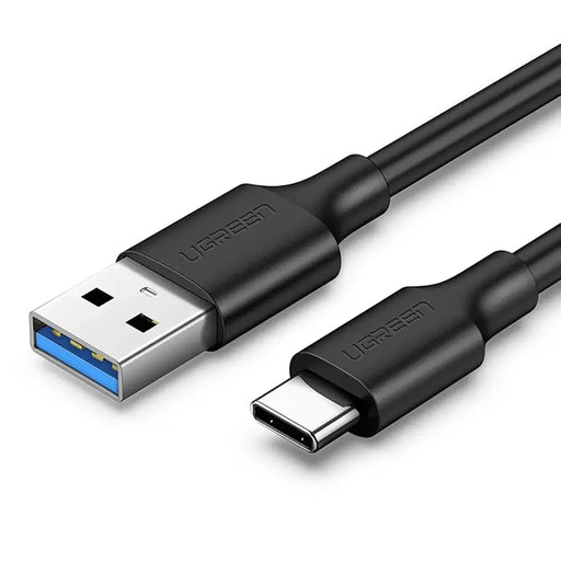 Ugreen US184 20881 USB-A 3.0 / USB-C 3A cable 0.5m - black - Cell phone cables<<<HurtelXML