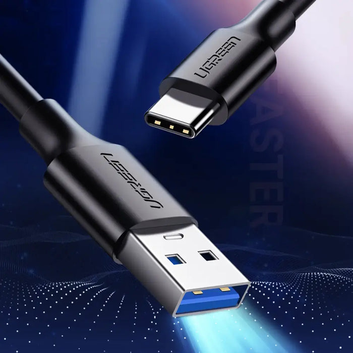 Ugreen US184 20884 USB-A 3.0 / USB-C 3A 2m cable - black - Cell phone cables<<<HurtelXML