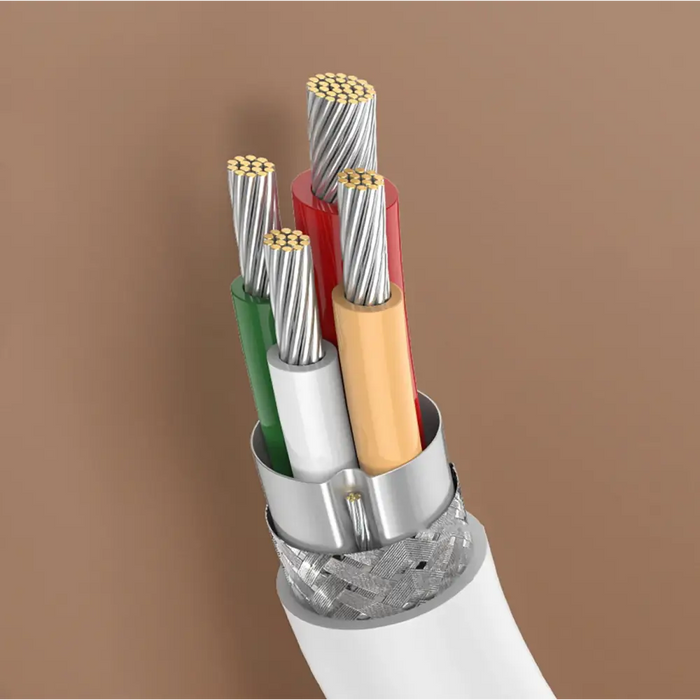 Ugreen US264 60520 USB-C / USB-C PD QC AFC Cable 2m - White - Cell phone cables<<<HurtelXML