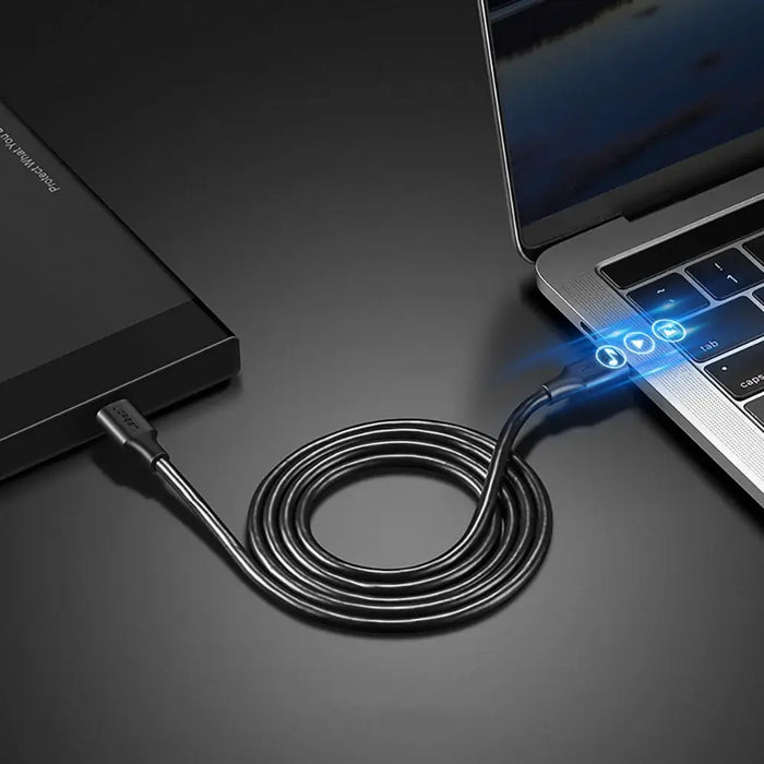 Ugreen US286 USB-C - USB-C PD QC 3A 480Mb/s 2m Cable - Black - Cell phone cables<<<HurtelXML